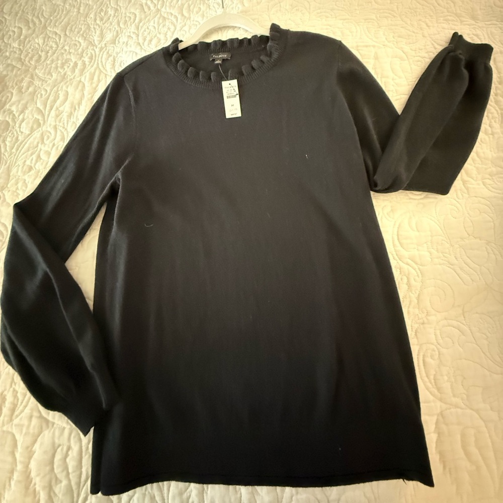 Talbots black sweater, NWT - Picture 5 of 8
